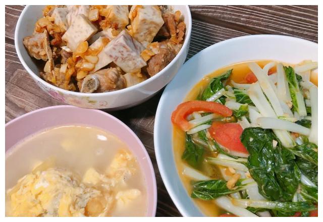 {賭波}(周一家里四口晚餐食谱)